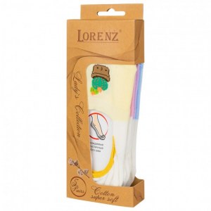 Женские подследники 5 пар  Lorenz Line арт р67